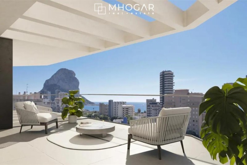 Calpe-New penthouse with views for sale